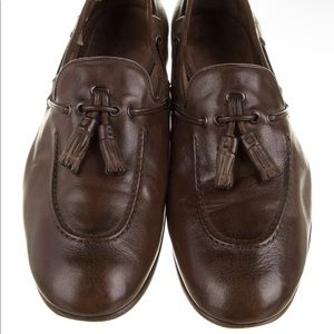 Prada Mens Tassled Loafers
